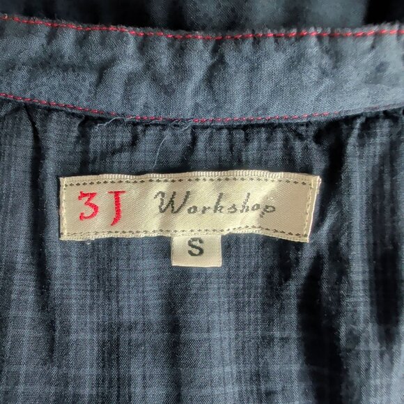 3J Johnny Was Blouse Small Embroidered Top Relaxed Floral - Picture 8 of 10